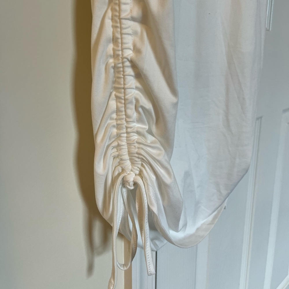 NWOT Drawstring Ruched Dress - Picture 3 of 5